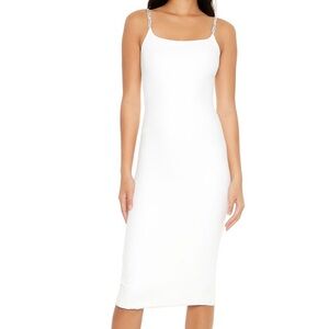 Forever 21 Contour Sculpt rhinestone midi dress